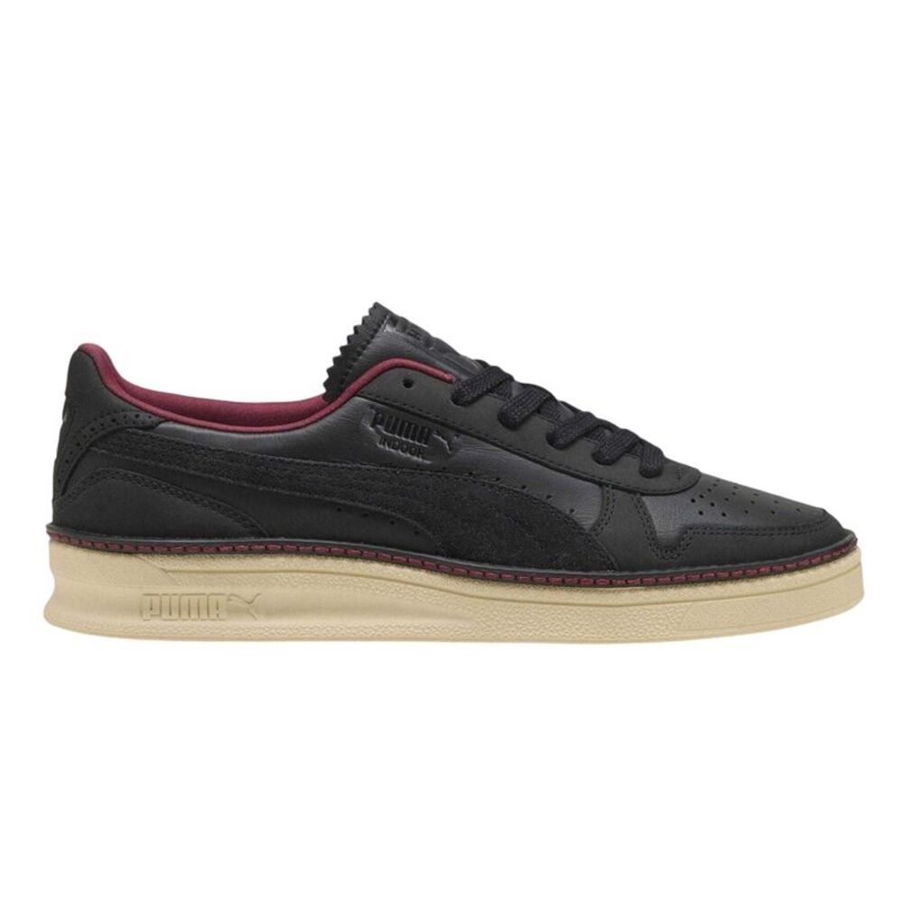 Puma Womens/Ladies Regal Grace Leather Indoor Flat Sneakers / Black